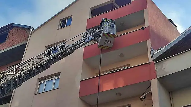 Türkeli'de Apartman Dairesinde Yangın