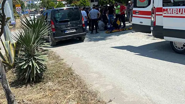 Motosiklet İle Otomobil Çarpıştı: 1 Yaralı