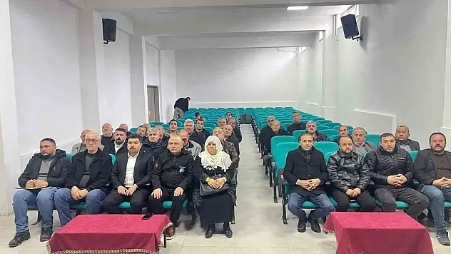 Türkeli'de Muhtarlara İçme Suyu Eğitimi