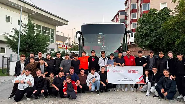 Türkeli'den Çanakkale'ye 38 kişilik tarih yolculuğu