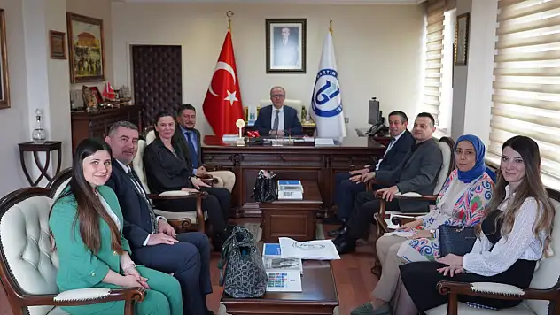 TÜSF'den BARÜ'ye ziyaret