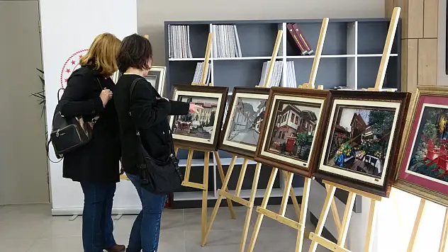 Üç Boyutlu Kağıt Rölyef Sergisi Açıldı