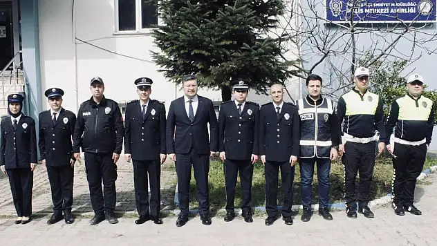 Uçar, İlçe Emniyet Müdürlüğünü Ziyaret Etti
