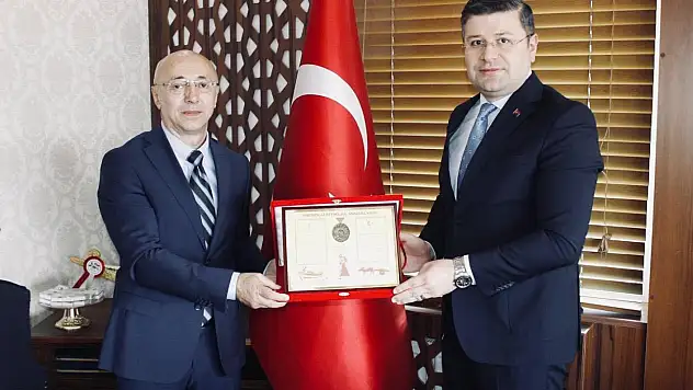 Uçar, Kazım Alpay'ı Makamında Kabul Etti