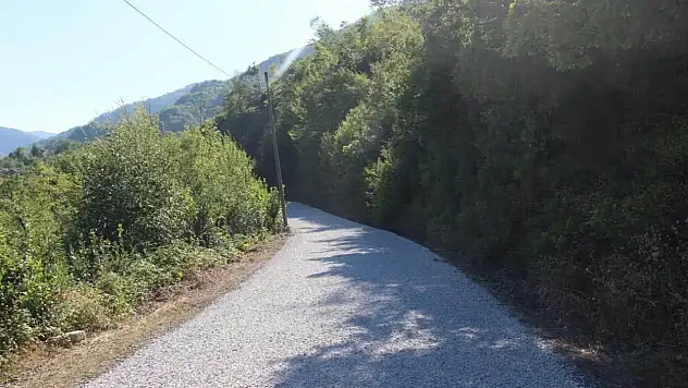 Üçevler Köyü'nde Yol Ve Köy Konağı İncelendi
