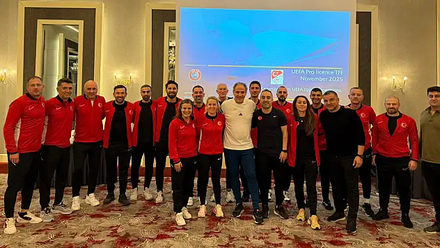 UEFA Pro Lisans Kursu 4. Modül Eğitimi Tamamlandı