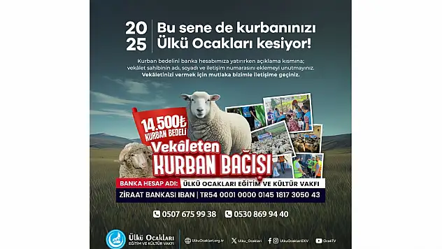 Ülkü Ocaklarından Kurban Kampanyası