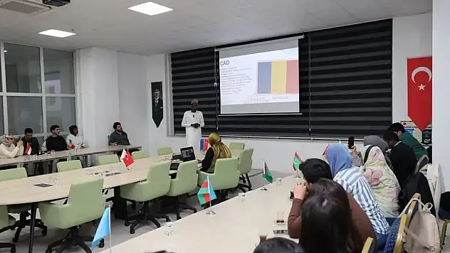 Uluslararası Öğrencilerden 'Benim Ülkem, Benim Kültürüm' Etkinliği