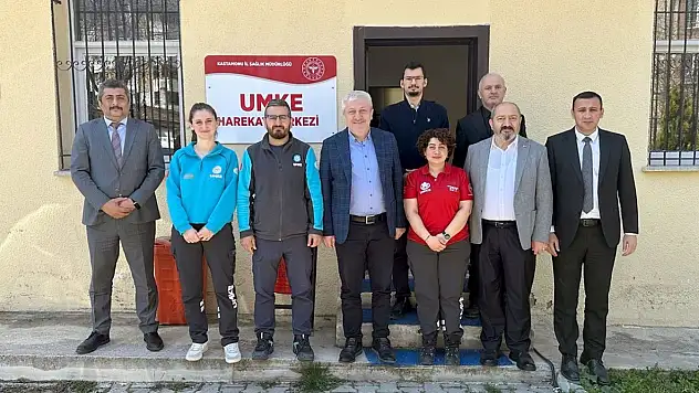 UMKE Harekat Merkezi'ni Ziyaret Ettiler