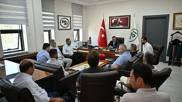 Ürdün Heyeti DSİ 23. Bölge Müdürlüğü'nde İncelemelerde Bulundu