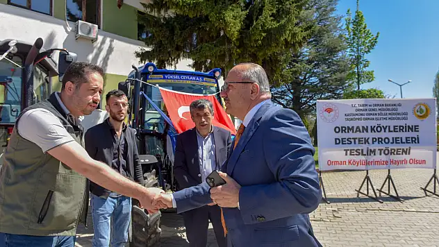 Üreticilere Destek Sağlandı