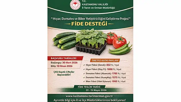 Üreticilere Fide Desteği Sağlanacak