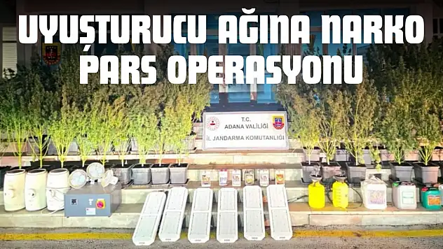 Uyuşturucu Ağına Narko Pars Operasyonu