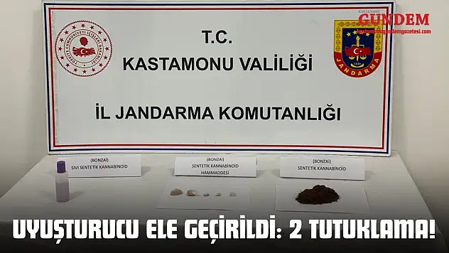 Uyuşturucu Ele Geçirildi: 2 Tutuklama!