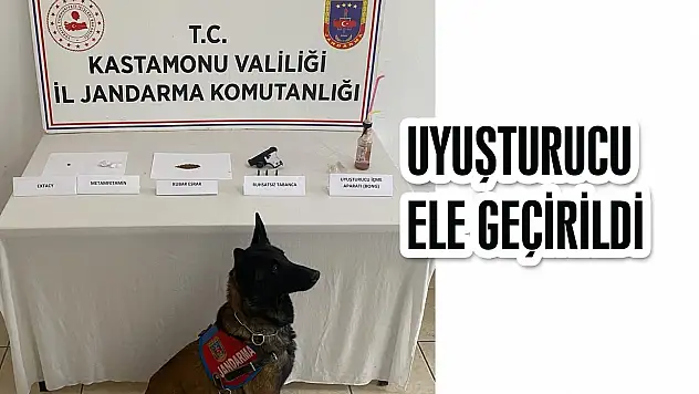 UYUŞTURUCU ELE GEÇİRİLDİ
