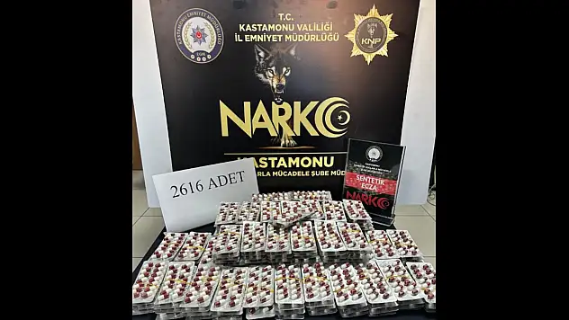 Uyuşturucu Hap Yakalandı
