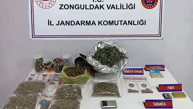 Uyuşturucu Operasyonu Jandarma Kamerasında