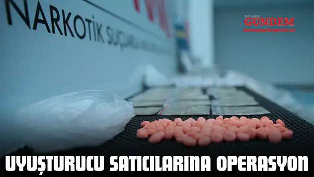 Uyuşturucu Satıcılarına Operasyon 423 Tutuklama