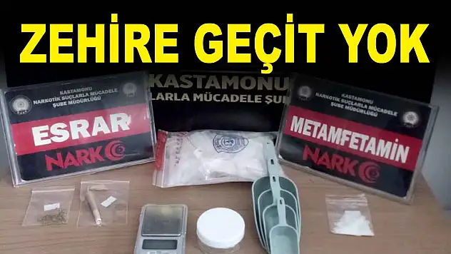 Uyuşturucu Tacirlerine Geçit Yok!