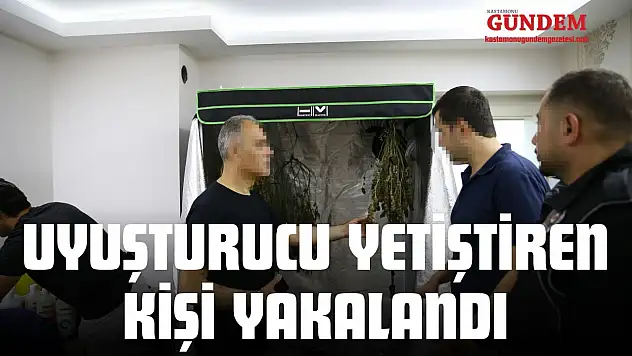Uyuşturucu Yetiştiren Kişi Yakalandı