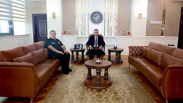Vali Çağatay Tınmazol'unu kabul etti