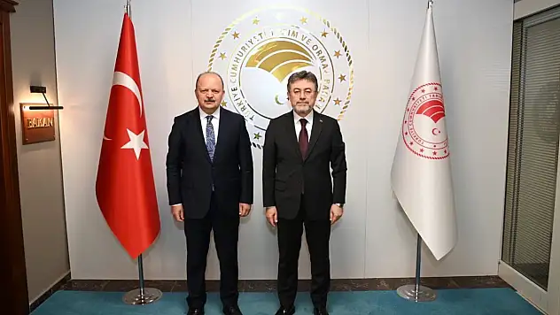 Vali Dallı Bakan Yumaklı'yı Ziyaret Etti
