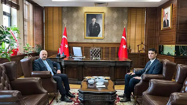 Vali Dallı'dan, Tosya Kaymakamı Timur Büyükçe'ye Ziyaret