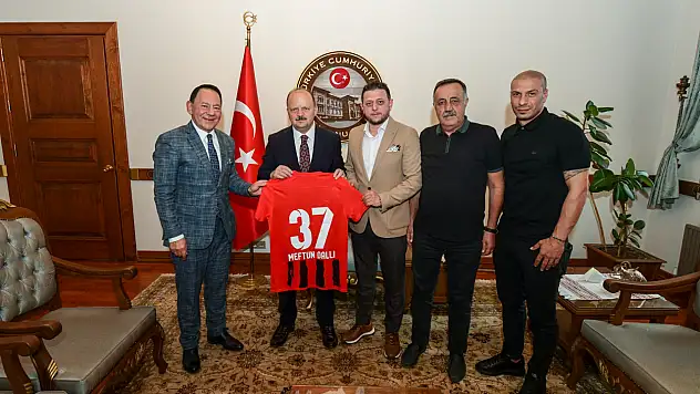 Vali Dallı, KSK'yı Makamında Kabul Etti