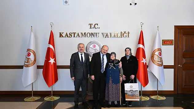 Vali Dallı, Melahat Kömürcü'yü Makamında Ağırladı