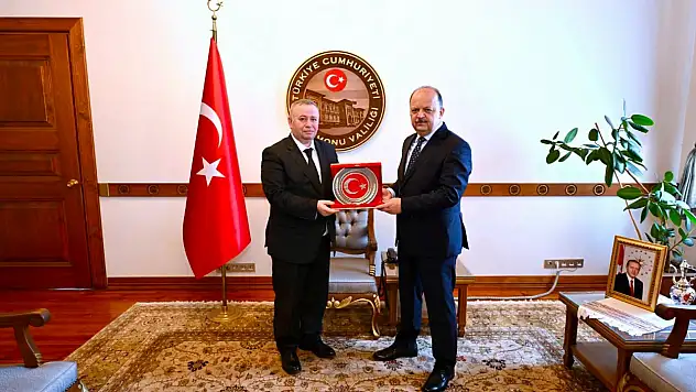 Vali Dallı Oktay Marşap'ı Kabul Etti