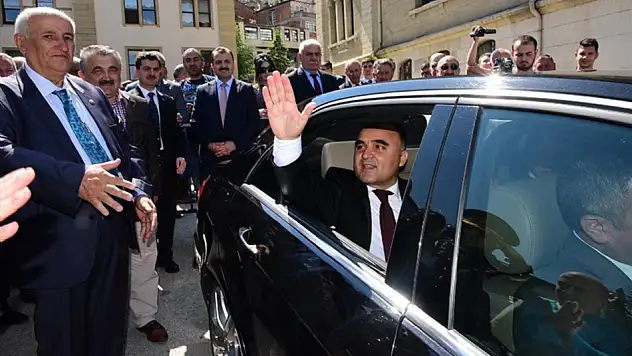 Vali Günaydın Isparta'ya uğurlandı
