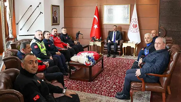 Vali Hacıbektaşoğlu, Kurum Temsilcilerini Kabul Etti
