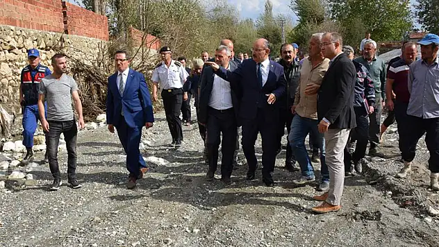 Vali Karadeniz'den köylerde inceleme