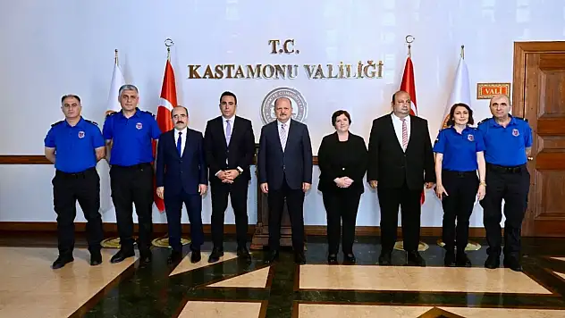 Vali Meftun Dallı Ceza İnfaz Personellerini Ağırladı