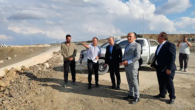 Vali Meftun Dallı'dan Organize Tarım Bölgesinde İnceleme