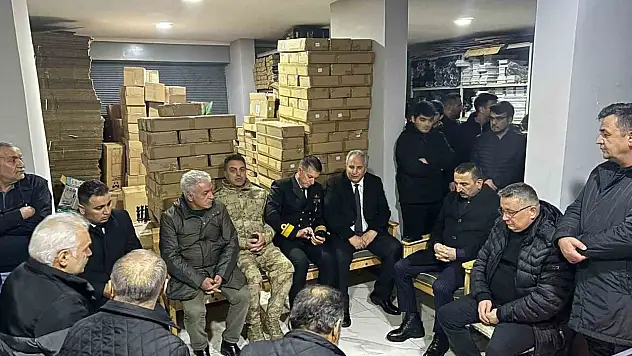 Vali Osman Hacıbektaşoğlu Şehit Ailesini Ziyaret Etti