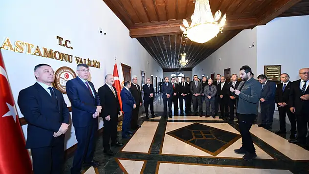 Valilikte Bayramlaşma Programı Yapıldı