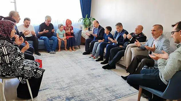 Valli Dallı'dan Ahmet Şahan'ın Ailesine Taziye Ziyareti