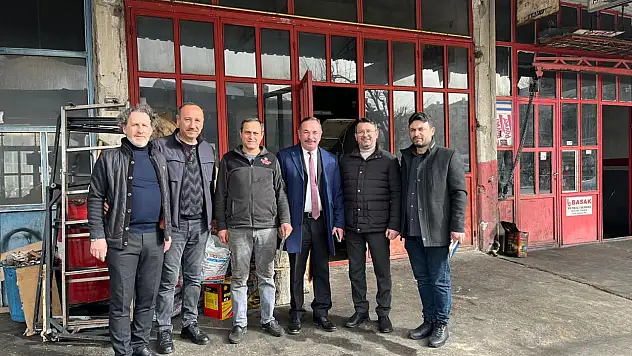 Veli Acar, Esnaf Ziyaretlerini Sürdürüyor