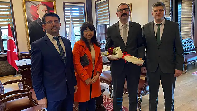 Vergi Haftası Dolayısıyla Kaymakam Demirdağ'a Ziyaret