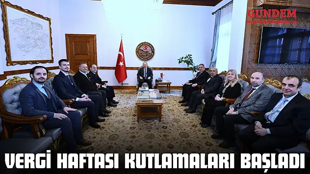 Vergi Haftası Kutlamaları Başladı