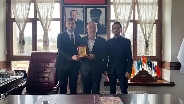Vergi Haftası'nda Başkan Yazkan'a Ziyaret