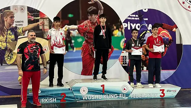 Wushu Kung Fu'da Gururlandıran Başarı