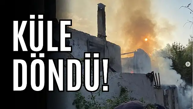 Yanan Ev Küle Döndü!