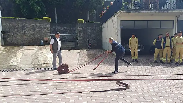 Yangın Eğitimleri Sürüyor
