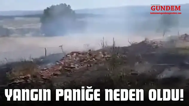 Yangın Paniğe Neden Oldu!