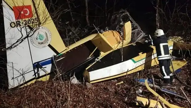 Yangın Söndürme Uçağı Düştü: Pilot Şehit Oldu