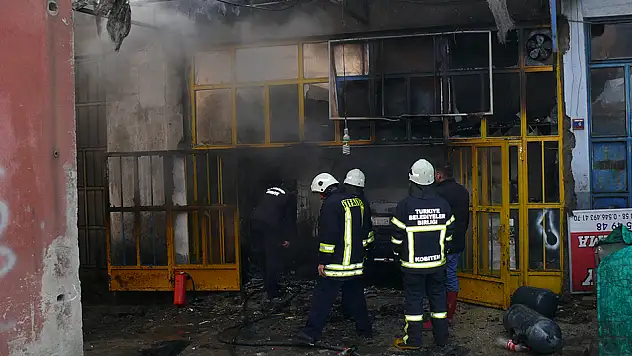 Yangın üzerine itfaiye noktası istediler