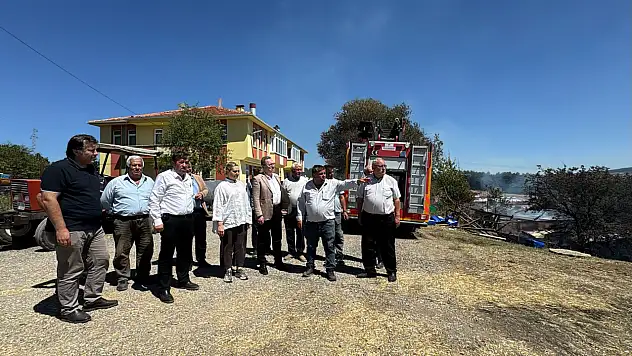 Yangından Etkilenen Ailelere Destek Ziyareti