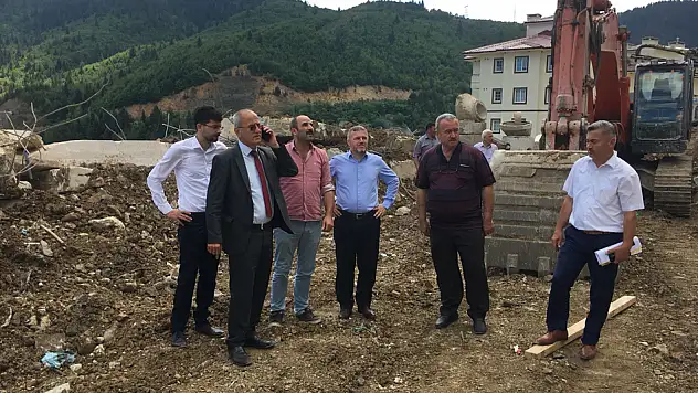 'Yapılması gereken işleri yerinde takip ediyoruz'
